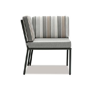 outdoor restaurant furniture - zero corner outdoor lounge