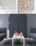 Nufurn Mobile Room Divider Acoustic Partition Insitu