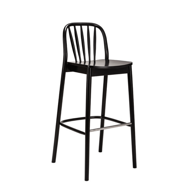 PAGED H-1070 'Aldo' Bentwood Bar Stool