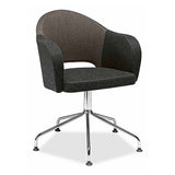 upholstered office tub chair - agatha