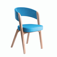 Argo stacking timber chair