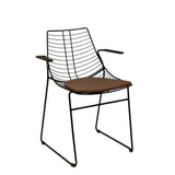 outdoor restaurant chair - Net 097 Chair by Metalmobil