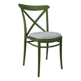 Cross Back Chair | In Stock | Nufurn Commercial Furniture 