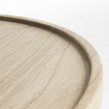 THAIS Coffee table wood mindi grey 81cm | In Stock