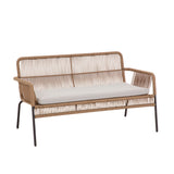 SAMANTA 2 Seater Sofa Beige 133cm | In Stock
