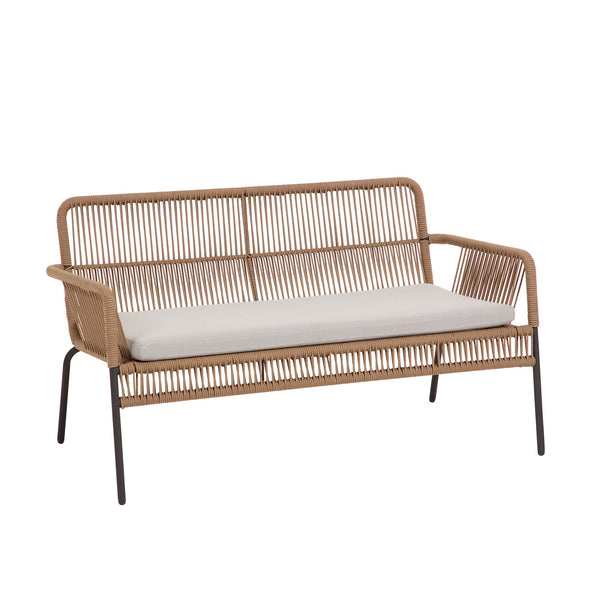 SAMANTA 2 Seater Sofa Beige 133cm | In Stock