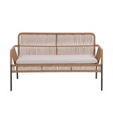SAMANTA 2 Seater Sofa Beige 133cm | In Stock