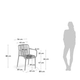 ISABELLINI Grey Chair | In Stock