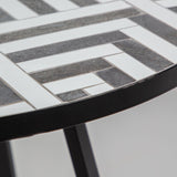 TELLA Mosaic Table 90cm | In Stock | Nufurn Commercial Furniture 