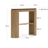 LICIA Console table with 1 drawer 120x90cm | In Stock | Nufurn Commercial Furniture 