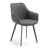 AMINY Chair Graphite PU | In Stock