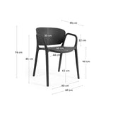 ANIA Black Chair | In Stock