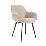 AMINY Chair Beige Chenille | In Stock