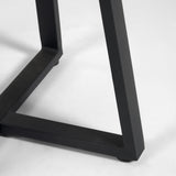 TELLA Black Terrazzo Table 70cm | In Stock | Nufurn Commercial Furniture 