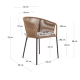 YANET Chair in Beige | Buy Online