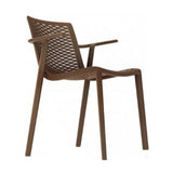 outdoor restaurant chair - netkat arm chair - resol