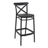 Cross Back Bar Stools | In Stock
