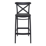 Cross Back Bar Stools | In Stock
