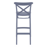 Cross Back Bar Stools | In Stock
