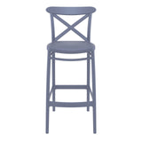 Cross Back Bar Stools | In Stock