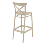 Cross Back Bar Stools | In Stock