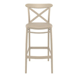 Cross Back Bar Stools | In Stock
