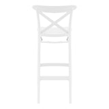 Cross Back Bar Stools | In Stock