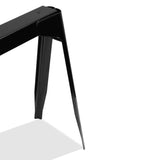 Nufurn Factorie Table Frame in Black suitable for Restaurant Tables larger than 1200mm x 800mm