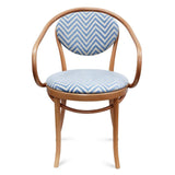 Fameg B-9/1 Bentwood Arm Chair Upholstered