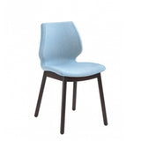 restaurant upholstered chair - uni 577m - metalmobil - nufurn